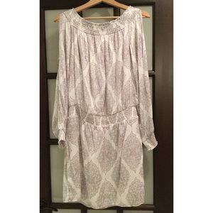 WHBM Sophisticated Split-Sleeve Minidress - M